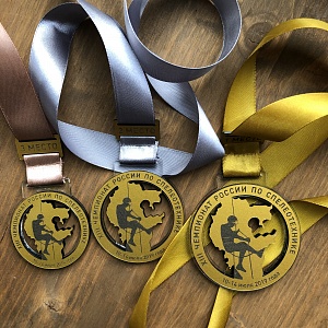 Медали для чемпионата России по Спелеотехнике