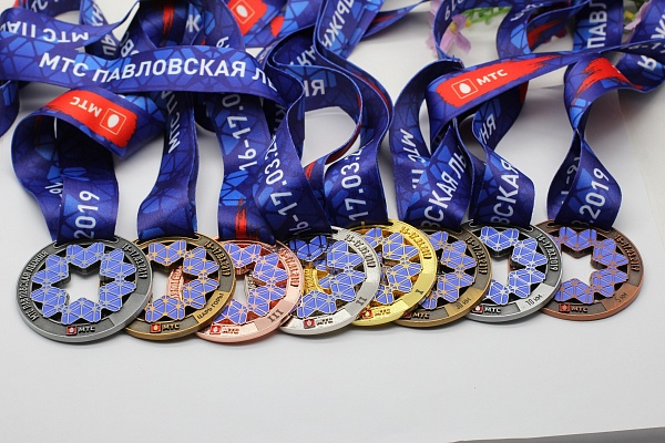 Медали на Павловскую лыжню 2019